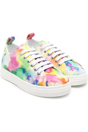 Dsquared2 Tie-dye canvas sneakers