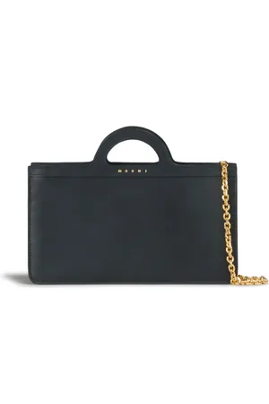 Marni Tropicalia leather wallet-on-chain