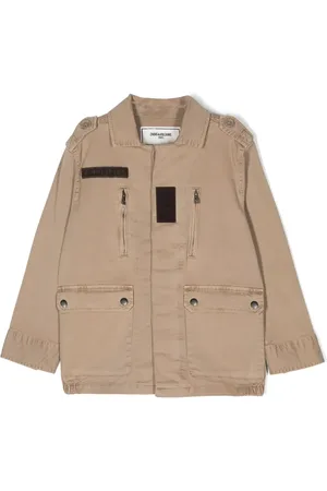Zadig & Voltaire Embroidered-logo twill jacket