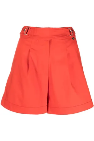 Liu Jo Belted high-waisted shorts