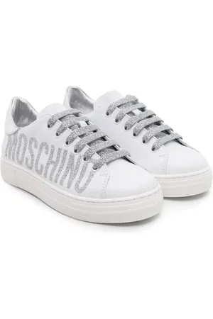 Moschino Logo-print lace-up sneakers