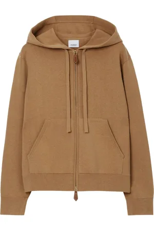 Burberry Zip-up knitted hoodie