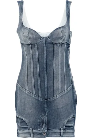 OFF-WHITE Upside Down denim dress