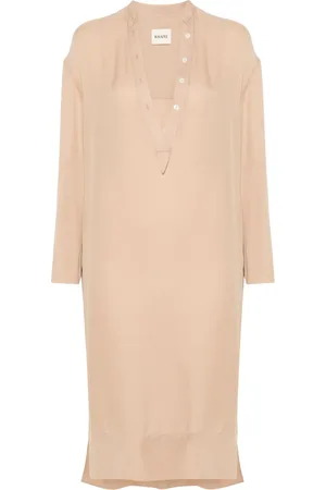 Khaite The Brom silk midi dress