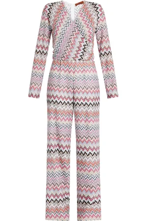 Missoni Zig zag-pattern jumpsuit
