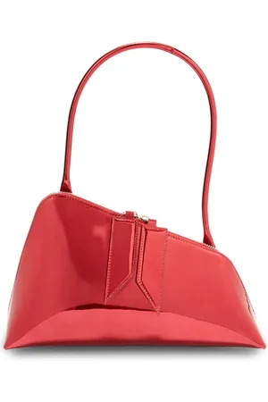 The Attico Sunrise faux-leather shoulder bag