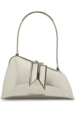 The Attico Sunrise faux-leather shoulder bag
