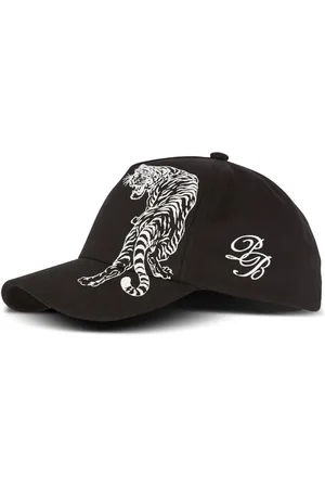 Balmain Tiger-print cotton baseball cap
