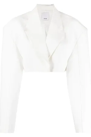 Acler Leopold cropped jacket