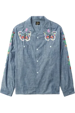 Pins & Needles Embroidered western shirt