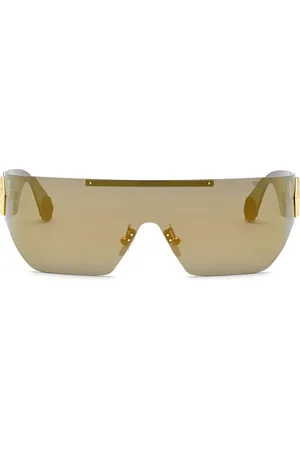 Philipp Plein Plein Hero Hexagon shield-frame sunglasses