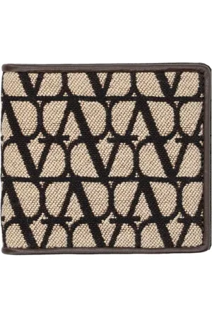 VALENTINO GARAVANI Logo-jacquard bi-fold wallet