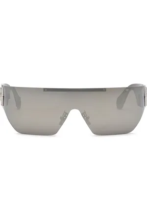 Philipp Plein Plein Hero Hexagon shield-frame sunglasses