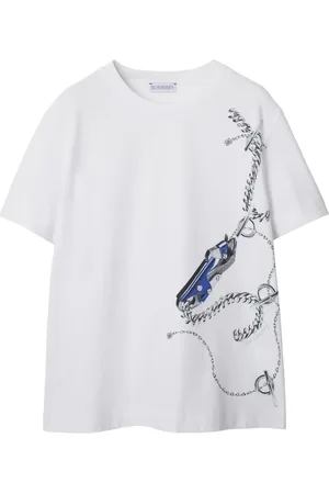 Burberry Knight-print cotton T-shirt