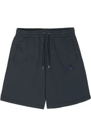 Maison Kitsuné Fox-patch track shorts