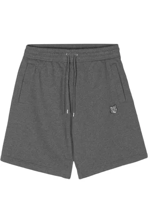 Maison Kitsuné Fox-patch track shorts