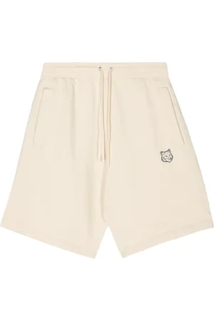 Maison Kitsuné Fox-patch track shorts