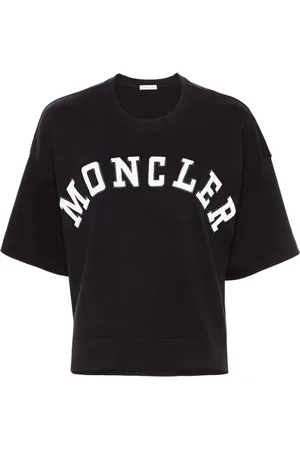 Moncler Logo-patches cotton T-shirt