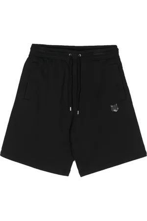 Maison Kitsuné Fox-patch track shorts