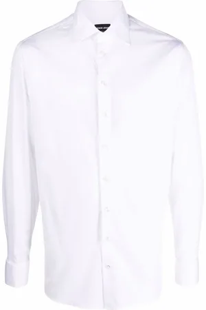 Giorgio Armani Long-sleeve cotton shirt