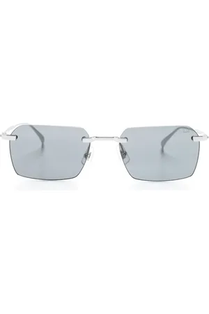 Dunhill Rimless rectangle-frame sunglasses