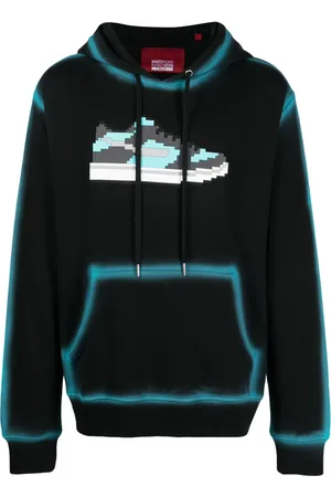 MOSTLY HEARD RARELY SEEN T & CO graphic-print cotton hoodie