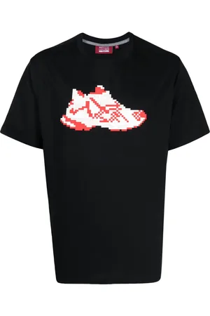 MOSTLY HEARD RARELY SEEN Red Runner cotton T-shirt