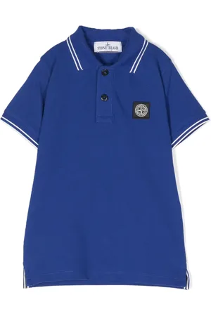 Stone Island Compass-patch polo shirt