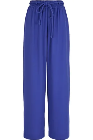 Emporio Armani Elasticated-waist straight-leg trousers