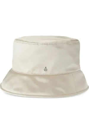 Le Mont St Michel Axel silk-satin bucket hat