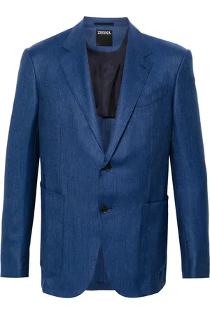 Ermenegildo Zegna Single-breasted cashmere-blend blazer