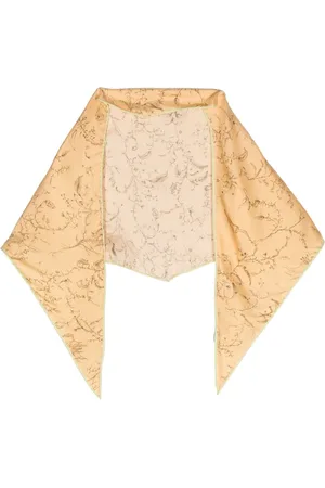 Fabiana Filippi Graphic-print silk scarf