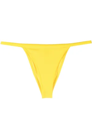 Moschino Textured elasticated-waistband bikini bottom