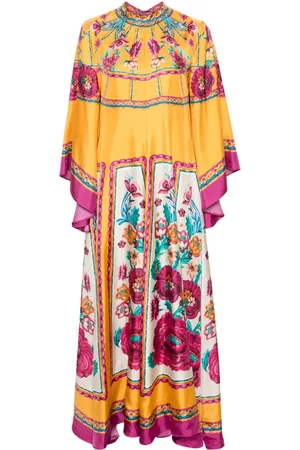 La DoubleJ Magnifico floral-print maxi dress
