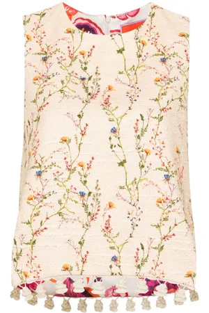 La DoubleJ La Scala floral top