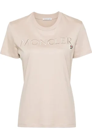 Moncler Logo-embroidered cotton T-shirt