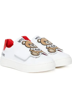 Moschino Teddy Bear leather sneakers