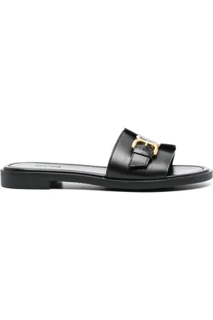 Chloé Marcie leather slides