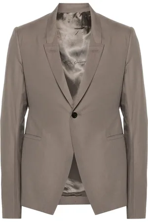 Rick Owens 73cms Soft cotton blazer