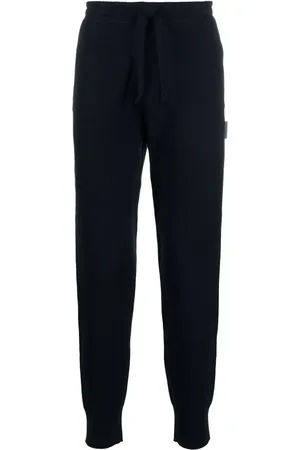 Sandro Drawstring fine-knit track pants