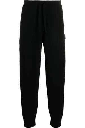Sandro Drawstring fine-knit track pants
