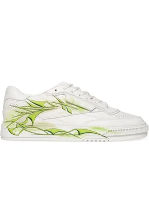 Reebok Club C logo-print sneakers