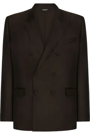 Dolce & Gabbana Double-breasted silk blazer