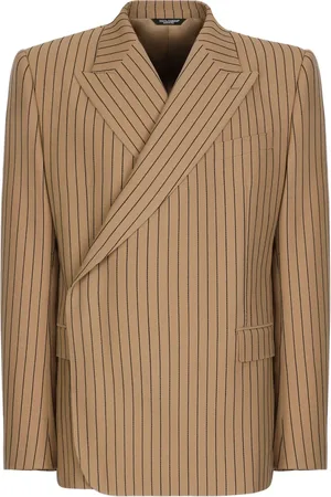 Dolce & Gabbana Pinstripe-pattern wool blazer