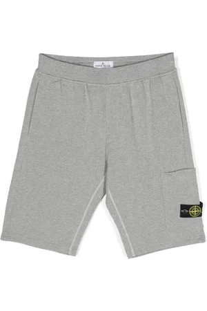 Stone Island Mélange-effect track shorts
