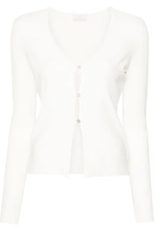 Liu Jo Crystal-button cardigan