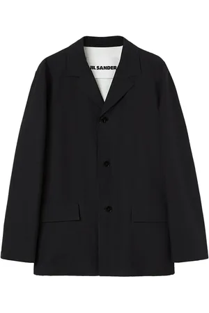 Jil Sander Deconstructed cotton shirt jacket