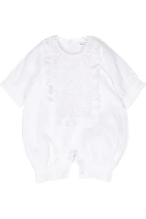 JESURUM BABY Broderie-anglaise linen shortie