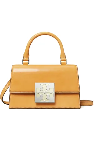 Tory Burch Mini Bon Bon patent-leather tote bag