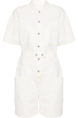 Isabel Marant Kiara cotton playsuit